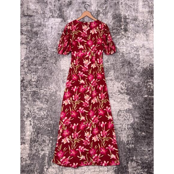 New Faherty Dress Small Womens Sorrento Majorca Floral Button Maxi Sundress - Picture 3 of 8
